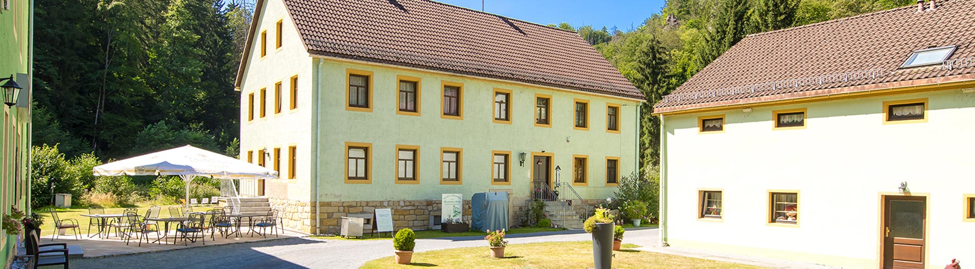 Mittelndorfer Mühle - Haus am Kirnitzschbach